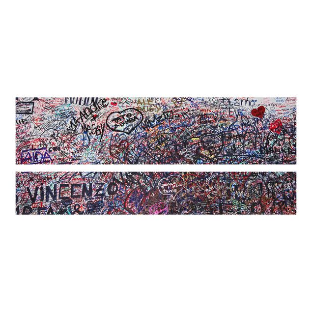 Wanddeko Graffiti Verona Romeo & Julia