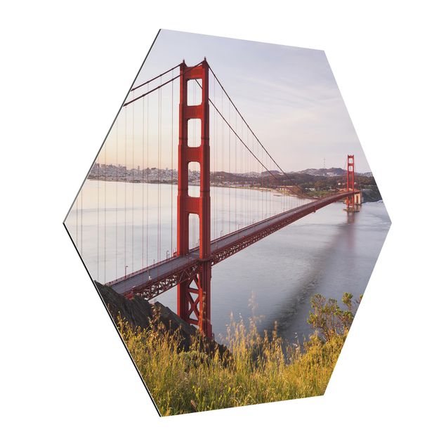 Wanddeko Flur Golden Gate Bridge in San Francisco