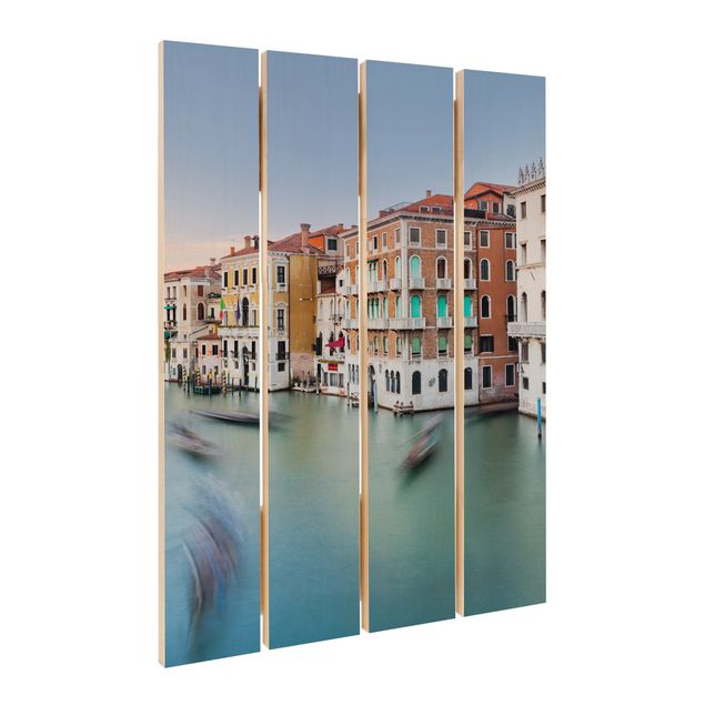 Wanddeko Büro Canale Grande Blick von der Rialtobrücke Venedig