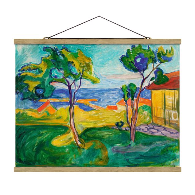 Wanddeko Flur Edvard Munch - Der Garten