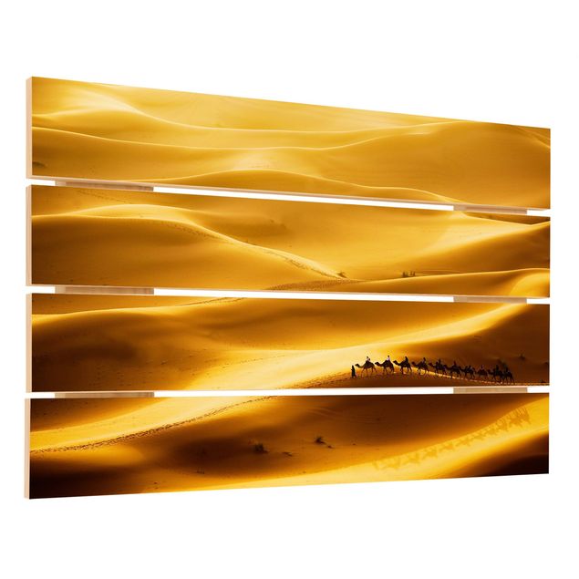 Wanddeko Büro Golden Dunes