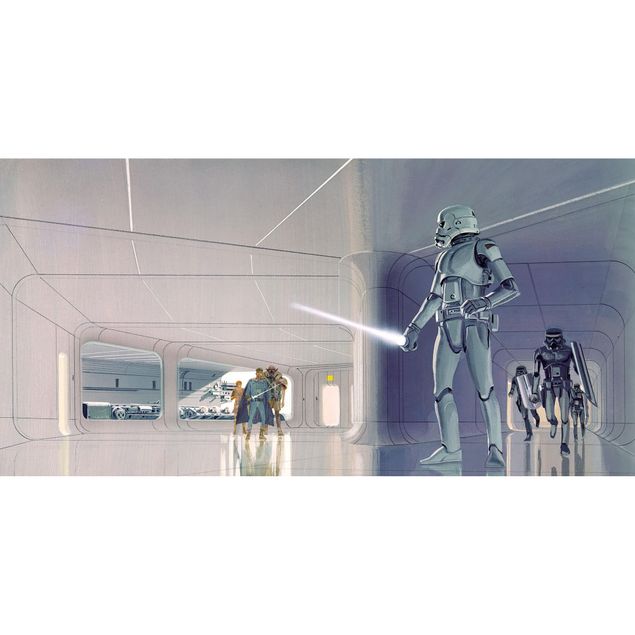 Wanddeko Büro Star Wars Classic RMQ Stormtrooper Hallway