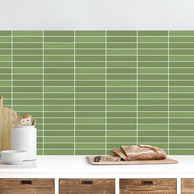 Küche Dekoration Metro Fliesen - Grün