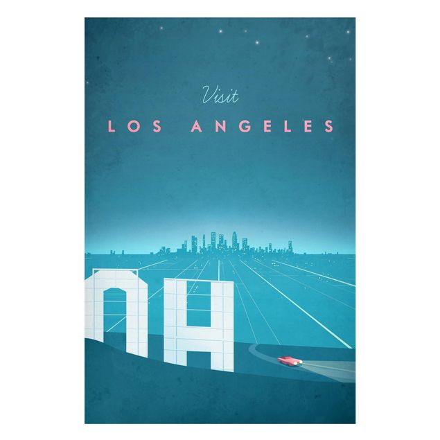 Wanddeko Flur Reiseposter - Los Angeles