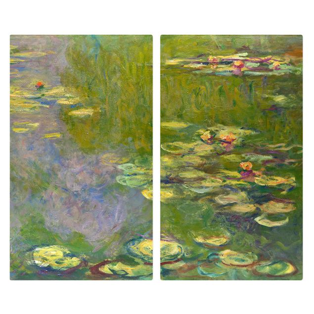 Deko Pflanzen Claude Monet - Grüne Seerosen