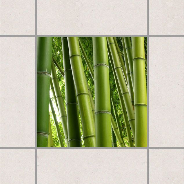 Wanddeko Küche Bamboo Trees No.1