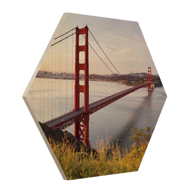 Wanddeko draußen Golden Gate Bridge in San Francisco
