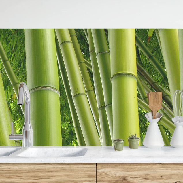 Küche Dekoration Bamboo Trees No.1