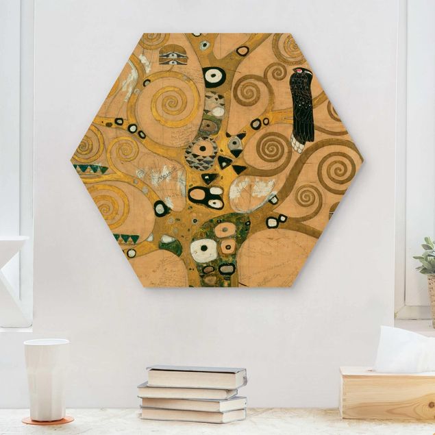 Wanddeko Schlafzimmer Gustav Klimt - Der Lebensbaum