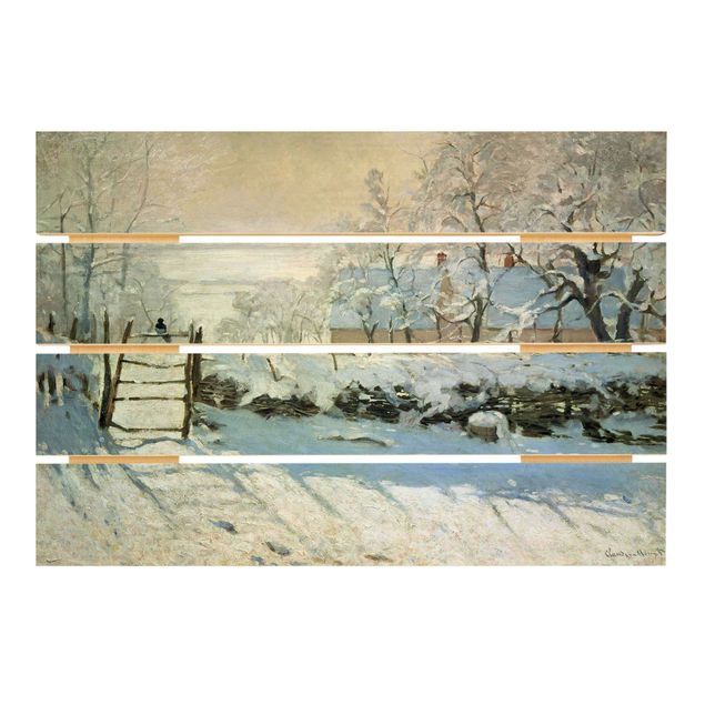 Wanddeko Esszimmer Claude Monet - Die Elster