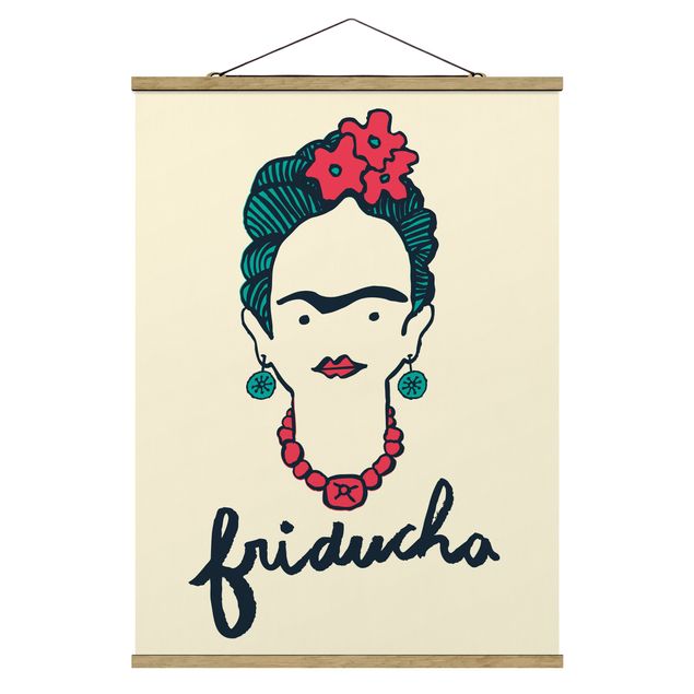 Wanddeko Flur Frida Kahlo - Friducha