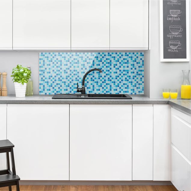 Wanddeko Küche Mosaikfliesen Meeresrauschen