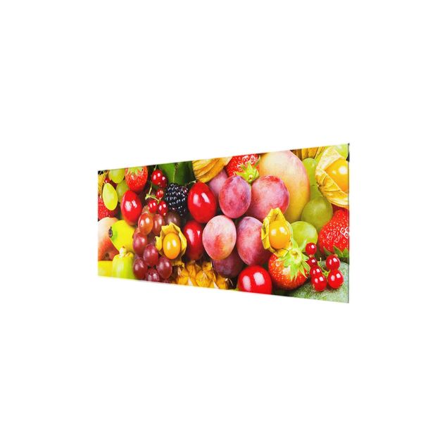 Wanddeko Esszimmer Colourful Exotic Fruits