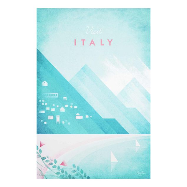 Wanddeko Büro Reiseposter - Italien