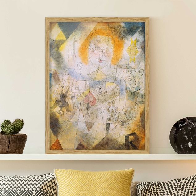 Wanddeko Wohnzimmer Paul Klee - Irma Rossa