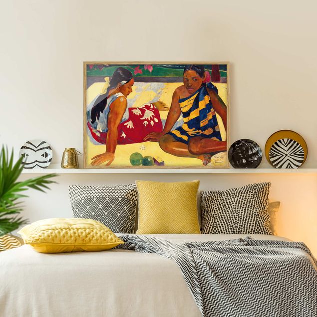 Wanddeko Schlafzimmer Paul Gauguin - Frauen von Tahiti