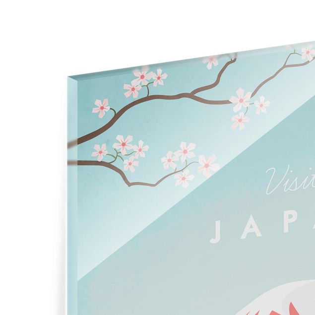 Wanddeko Jugendzimmer Reiseposter - Japan