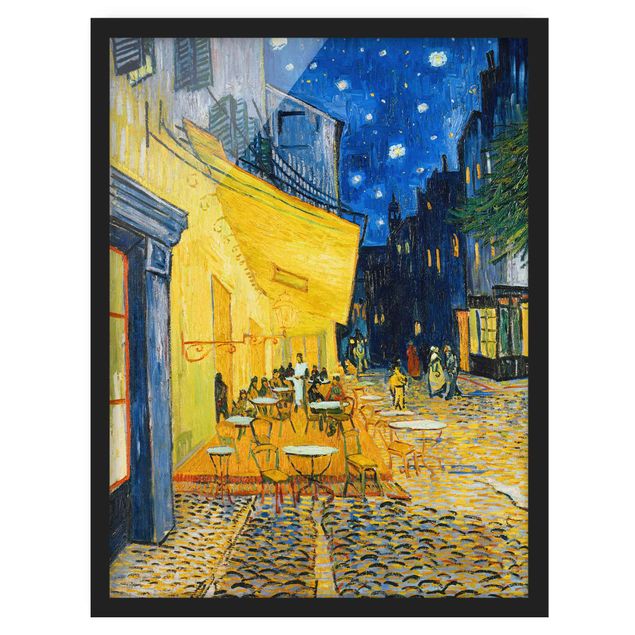 Wanddeko Schlafzimmer Vincent van Gogh - Café-Terrasse in Arles