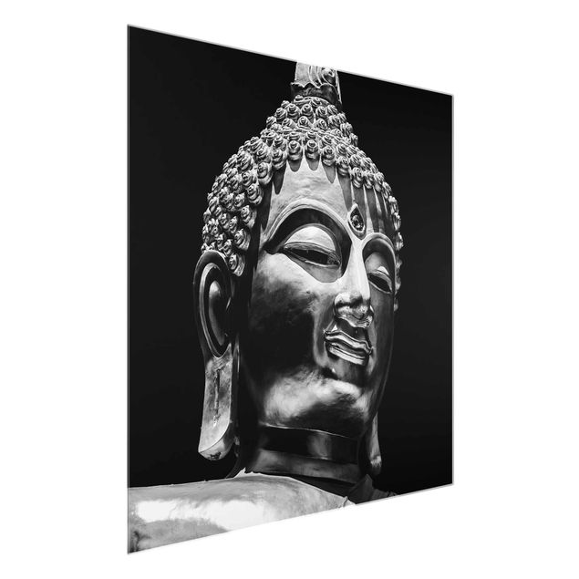 Wanddeko Büro Buddha Statue Gesicht