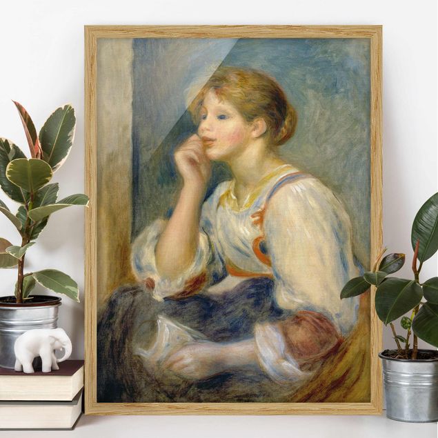Bilder Impressionismus Auguste Renoir - Junges Mädchen mit Brief