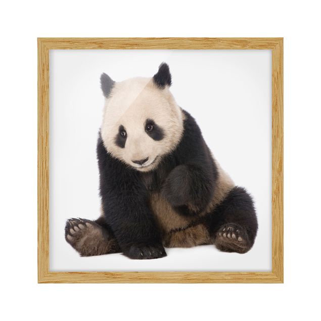 Wanddeko Mädchenzimmer Panda Tatzen