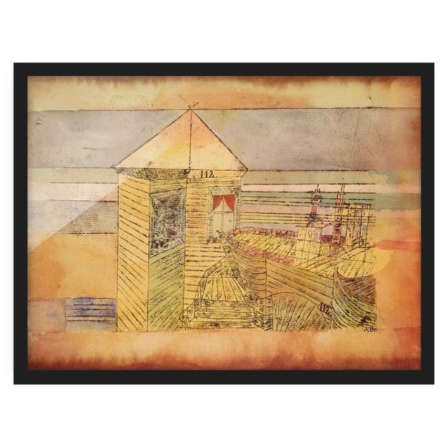 Wanddeko Esszimmer Paul Klee - Wunderbare Landung