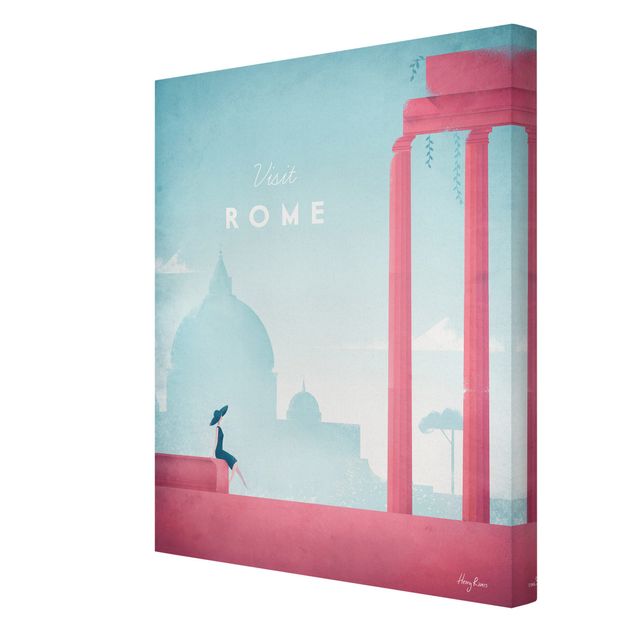 Wanddeko Esszimmer Reiseposter - Rom