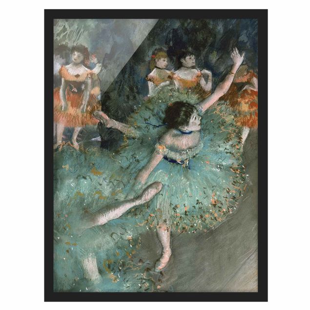 Wanddeko Flur Edgar Degas - Tänzerinnen in Grün