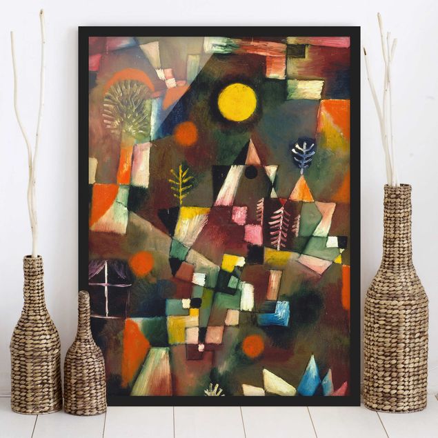 Wanddeko braun Paul Klee - Der Vollmond