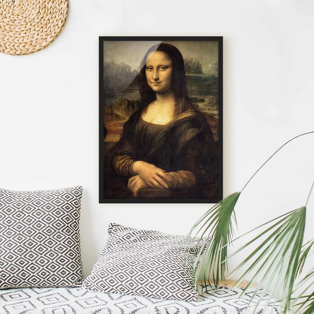 Wanddeko Wohnzimmer Leonardo da Vinci - Mona Lisa