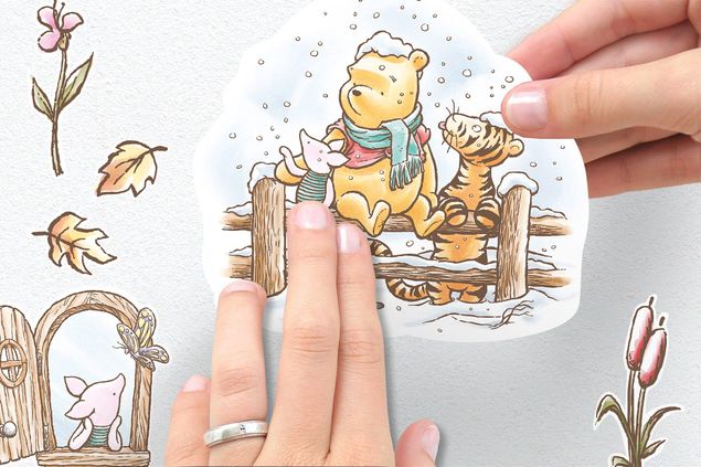 Wanddeko Mädchenzimmer Winnie the Pooh Adventures