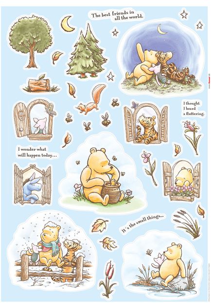 Kinderzimmer Deko Winnie the Pooh Adventures