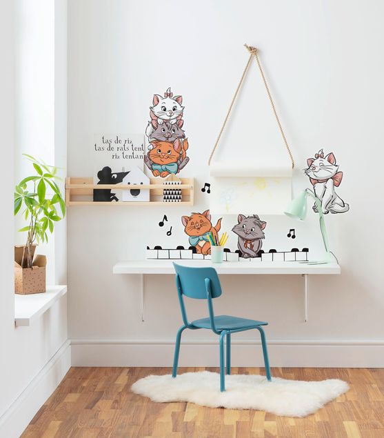 Wanddeko Büro Aristocats Kittens