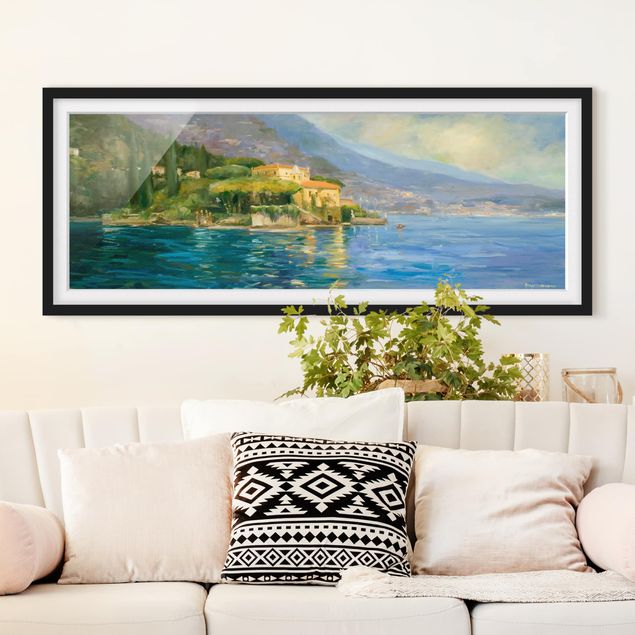 Wandbilder Italien Italienische Landschaft - Meer