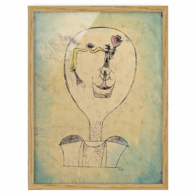 Wanddeko Flur Paul Klee - Die Knospe