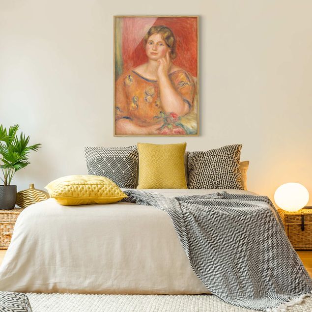 Wanddeko Schlafzimmer Auguste Renoir - Frau Osthaus