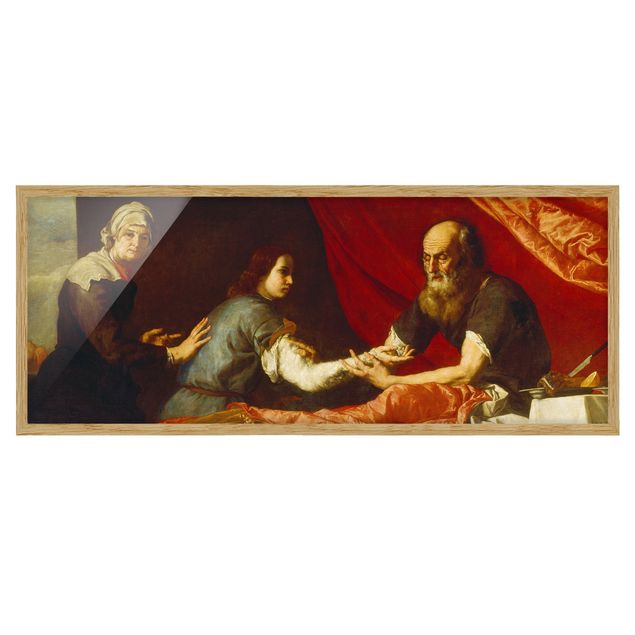 Wanddeko Esszimmer Jusepe de Ribera - Isaac und Jakob