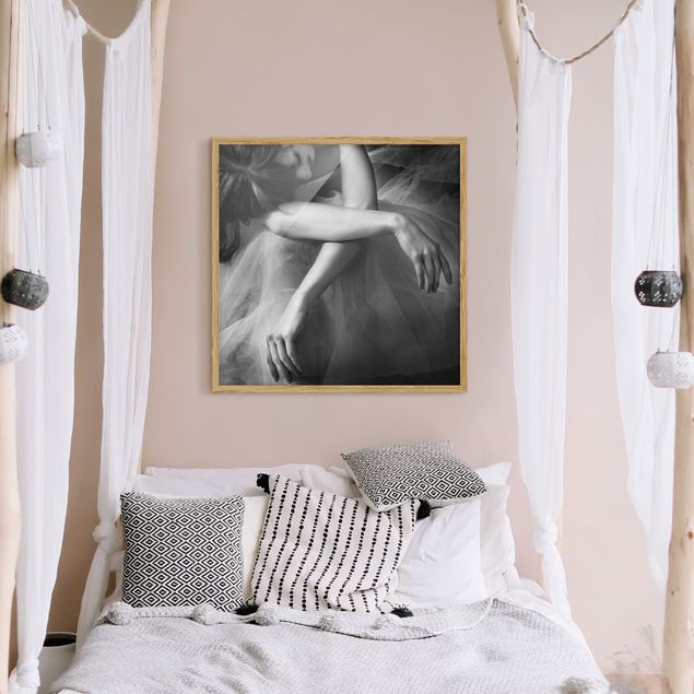 Wanddeko Schlafzimmer Die Hände einer Ballerina