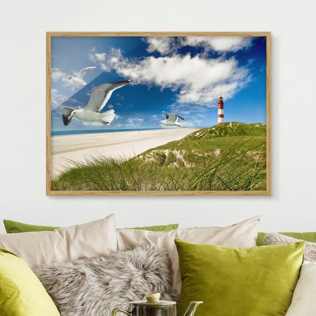 Strandbilder mit Rahmen Dune Breeze