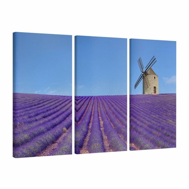 Wanddeko Flur Lavendelduft in der Provence