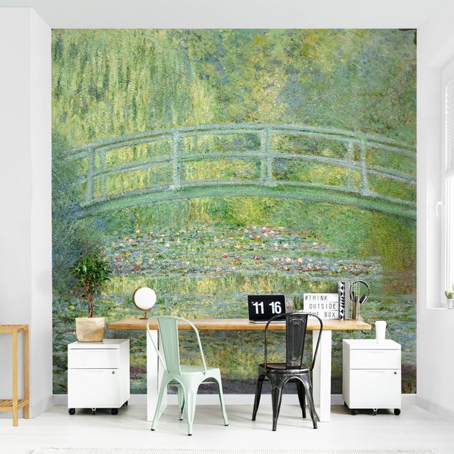 Hunde Tapete Claude Monet - Japanische Brücke