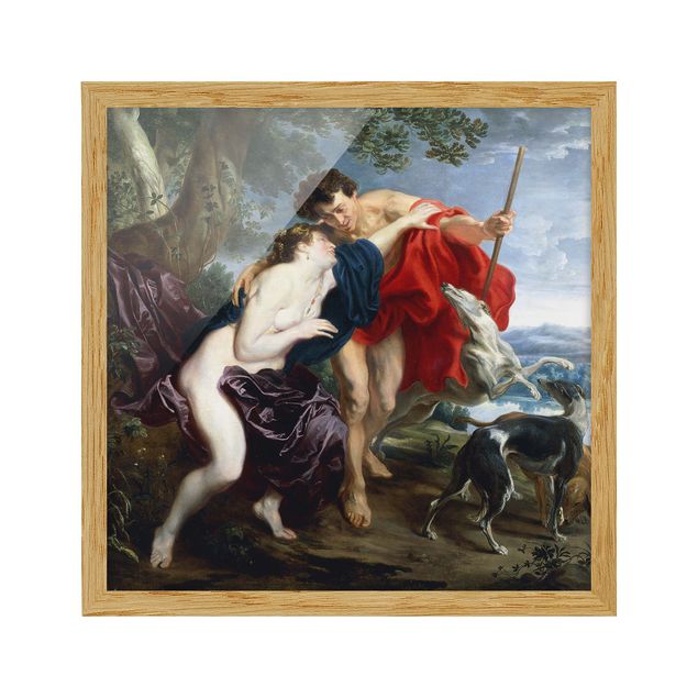 Wanddeko Esszimmer Anthonis van Dyck - Venus und Adonis
