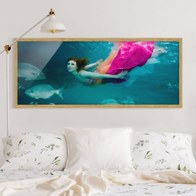 Wanddeko Schlafzimmer Underwater Beauty