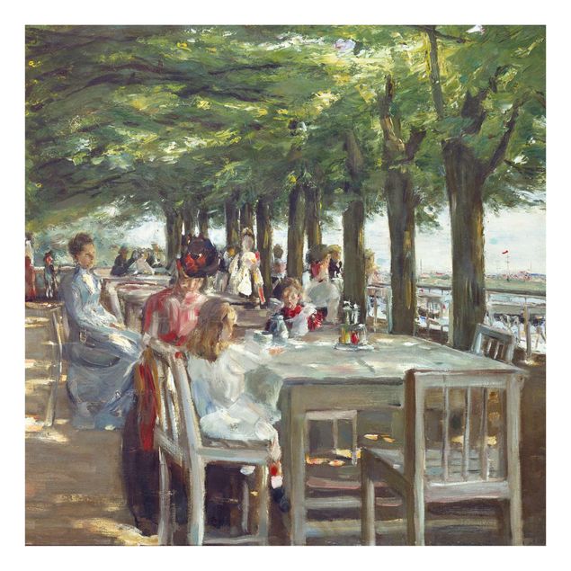 Wanddeko Esszimmer Max Liebermann - Terrasse des Restaurants Jacob