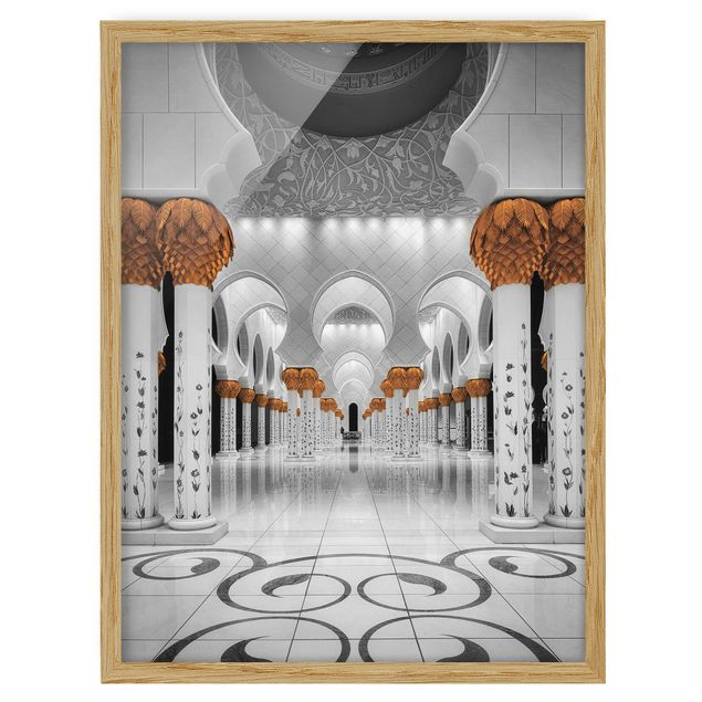 Wanddeko Esszimmer In der Moschee