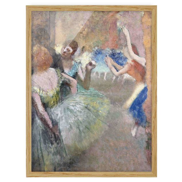 Wanddeko Wohnzimmer Edgar Degas - Ballettszene