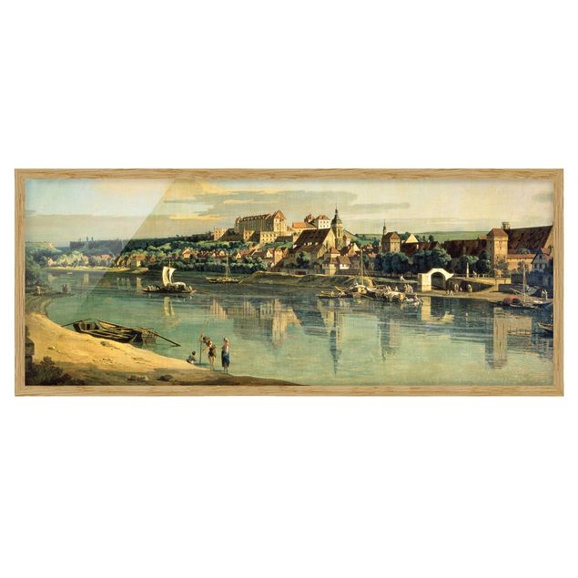 Deko Architektur Bernardo Bellotto - Blick auf Pirna