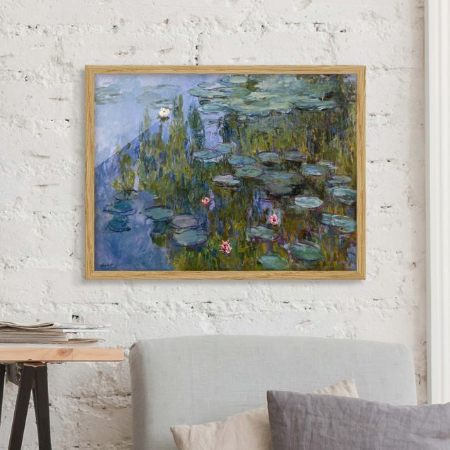 Wanddeko Wohnzimmer Claude Monet - Seerosen (Nympheas)