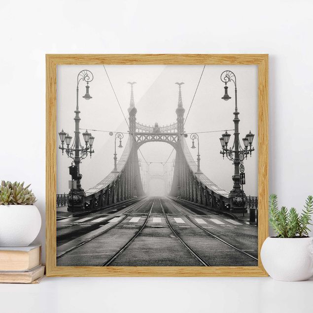 Wanddeko Architektur Brücke in Budapest