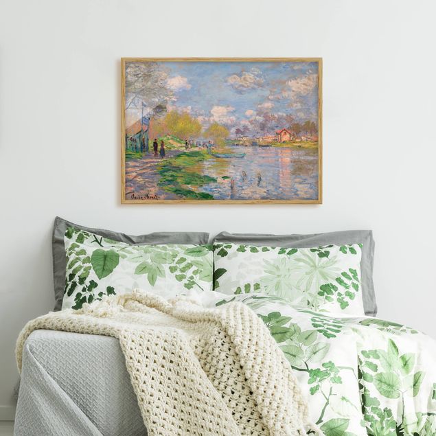 Wanddeko Schlafzimmer Claude Monet - Seine